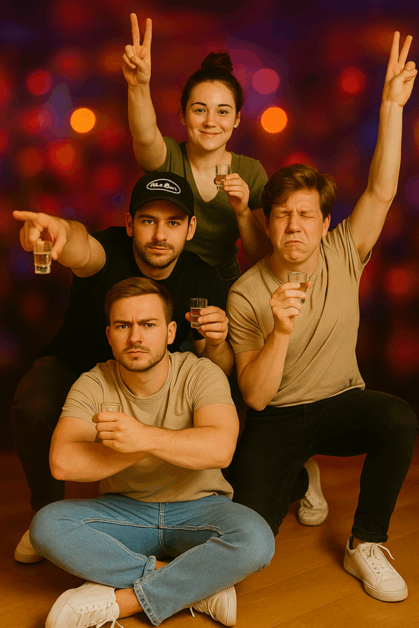 Saufparade | Lustiges Trinkspiel