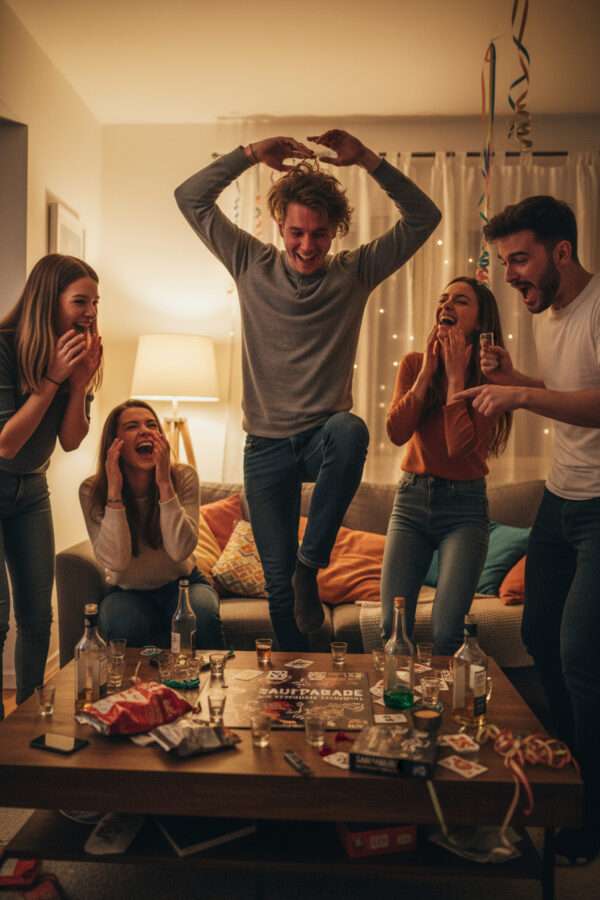 Saufparade | Lustiges Trinkspiel