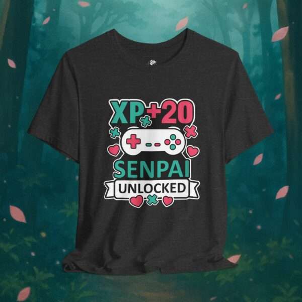 20. Geburtstag Gamer T-Shirt – XP +20 Senpai Unlocked | Lustiges Anime Shirt für Zocker