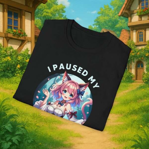 Anime T-Shirt mit Catgirl Motiv – Lustiges Geschenk für Otaku