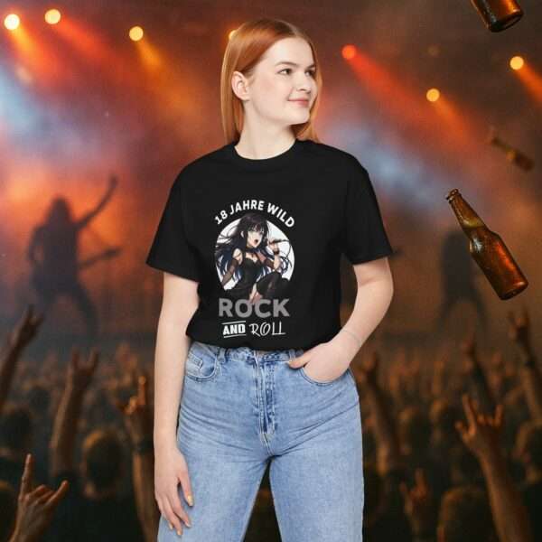 1055507781094024491_v2_2048_custom.jpeg 18 Jahre Wild | Rock and roll | Geburtstags Shirt Rock