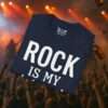 10779253885316844301_2048_custom.jpeg Rock T-Shirt | Rock is my Lifestyle Shirt für echte Rockfans