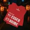 Essen Schlafen Anime Wiederholen Level Up | Unisex Shirt | Anime T-Shirt