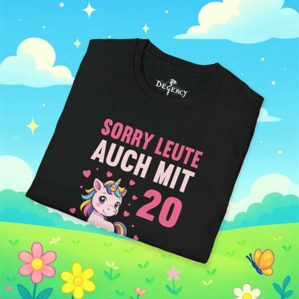 Einhorn 20 Geburstag T-shirt | Provokant und Lustig