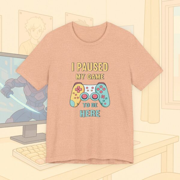 I Paused My Game To Be Here Gamer Frauen Shirt | Gamergirl | Controller