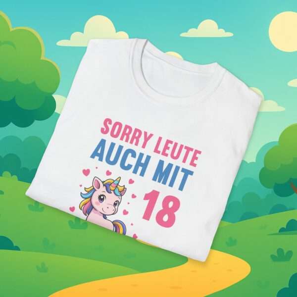 Einhorn 18 Geburtstag T-Shirt |  Provokant und lustig