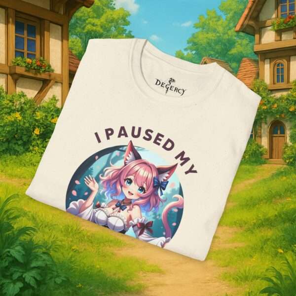 Anime T-Shirt mit Catgirl Motiv – Lustiges Geschenk für Otaku