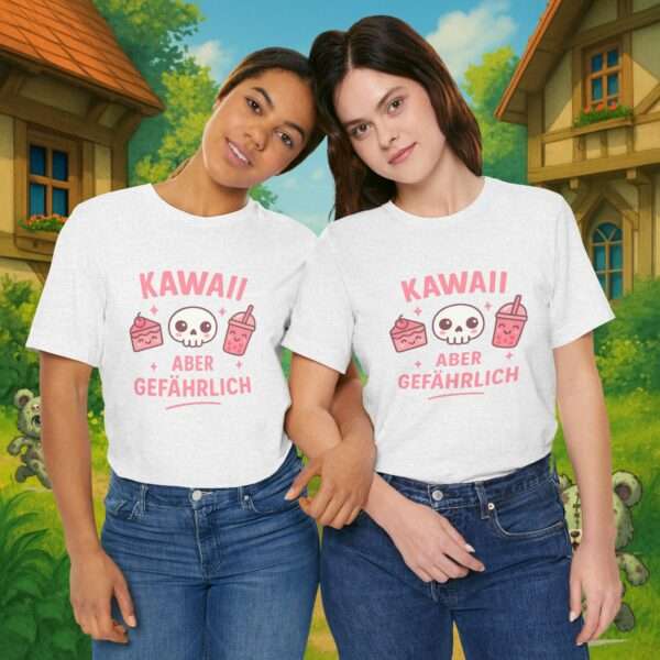 Kawaii Shirt | Kawaii aber gefährlich |  Süß, niedlich & rebellisch | Shirt für Damen & Herren | Unisex Shirt | Kawaii Shirt