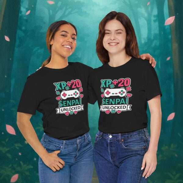20. Geburtstag Gamer T-Shirt – XP +20 Senpai Unlocked | Lustiges Anime Shirt für Zocker
