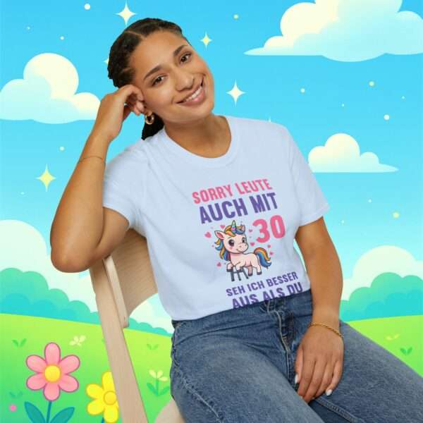 Einhorn 30 Geburstag T-shirt |  Provokant und Lustig