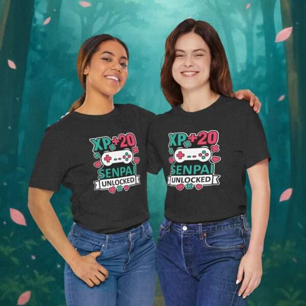 20. Geburtstag Gamer T-Shirt – XP +20 Senpai Unlocked | Lustiges Anime Shirt für Zocker