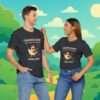 Chicken Game game don´t lock at the chicken | Game Over | Lustiges t-Shirt