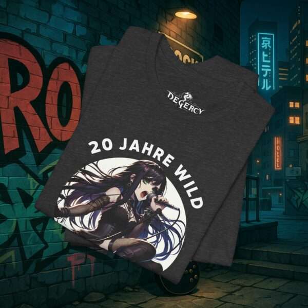 20 Jahre Wild | Rock and Rock | 20 Geburtstag Tshirt Rock