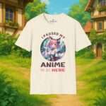 Anime T-Shirt mit Catgirl Motiv – Lustiges Geschenk für Otaku