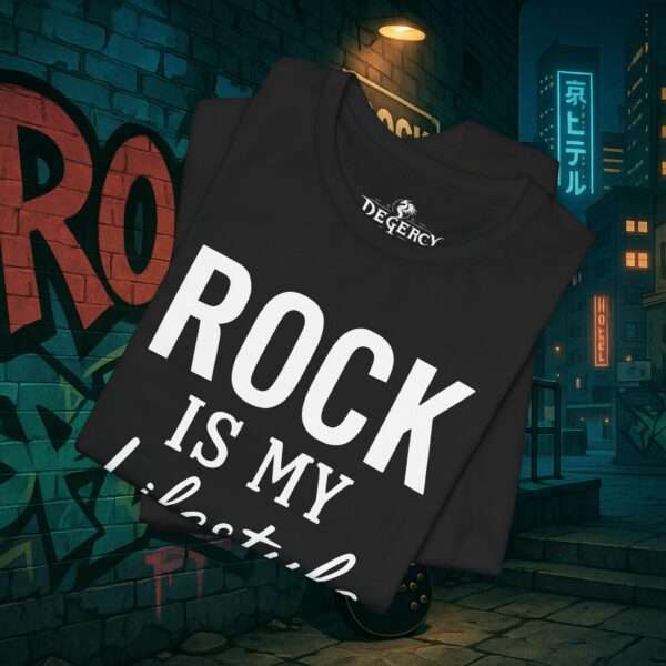 Rock ist mein Lifestyle | Rock tshirt