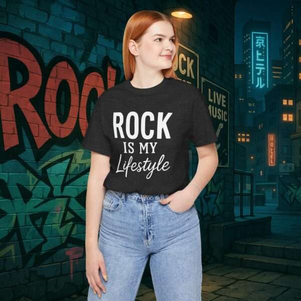 Rock ist mein Lifestyle | Rock tshirt