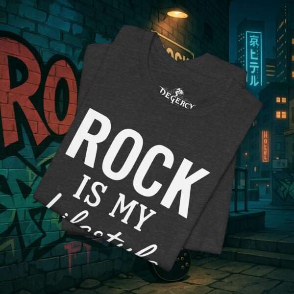 Rock ist mein Lifestyle | Rock tshirt