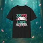 30 Geburtstag Gamer T-Shirt – XP +30 Senpai Unlocked | Lustiges Gaming Shirt