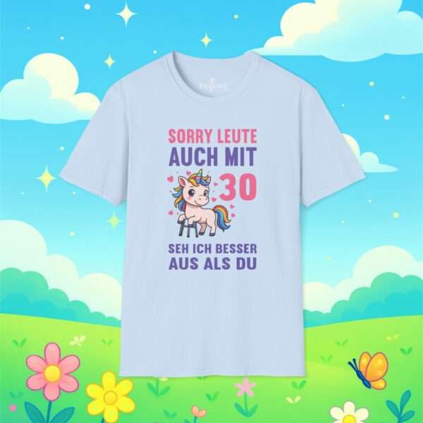 Einhorn 30 Geburstag T-shirt |  Provokant und Lustig