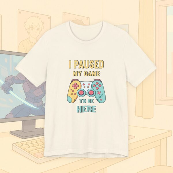 I Paused My Game To Be Here Gamer Frauen Shirt | Gamergirl | Controller