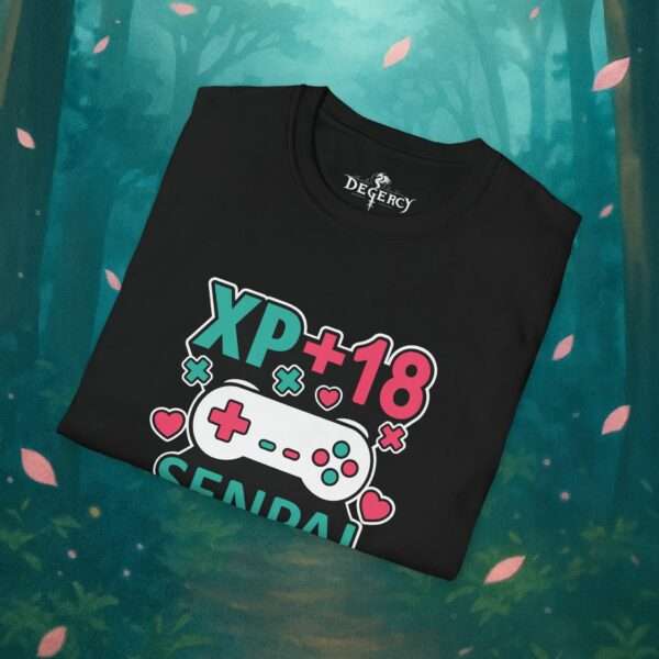 15038492369665953798_2048_custom-1.jpeg 18 Geburtstag Shirt Kawaii – XP+18 Senpai Unlocked Gamer T-Shirt