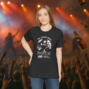 20 Jahre Wild | Rock and Rock | 20 Geburtstag Tshirt Rock