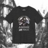 Just a Person Who Likes Anime and Rock | Unisex | T-Shirt | Anime Rock Shirt