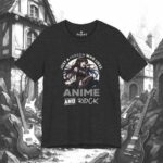 Just a Person Who Likes Anime and Rock | Unisex | T-Shirt | Anime Rock Shirt