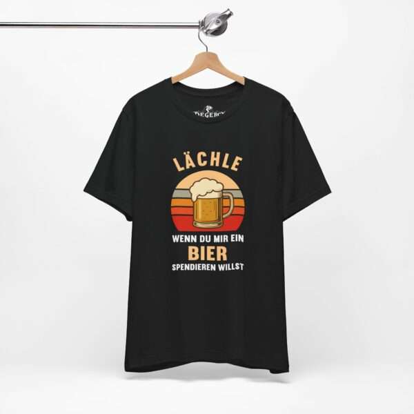 15534292873867455770_2048.jpeg Lustiges Bier Shirt – Lächle, wenn du mir ein Bier spendieren willst