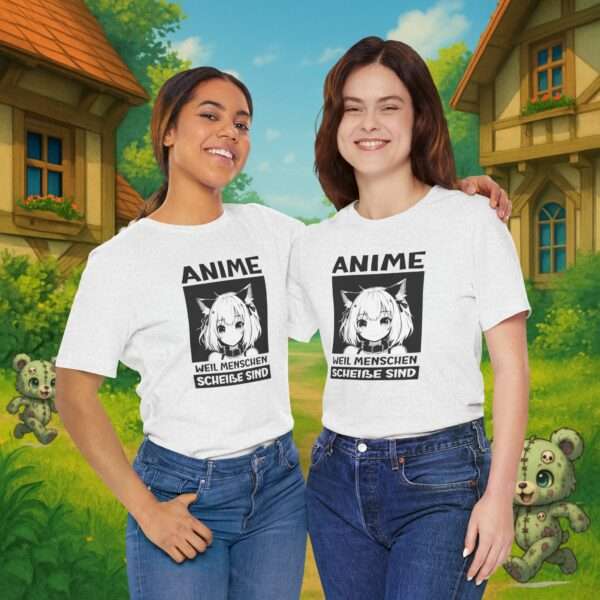 Anime – Weil Menschen scheiße sind | Anime Shirt Unisex | Otaku Shirt