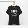 Rock ist mein Lifestyle | Rock tshirt