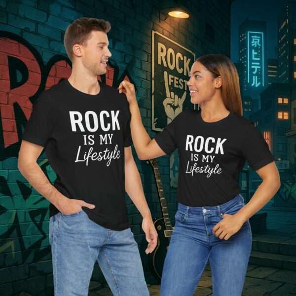 Rock ist mein Lifestyle | Rock tshirt
