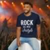 Rock T-Shirt | Rock is my Lifestyle Shirt für echte Rockfans