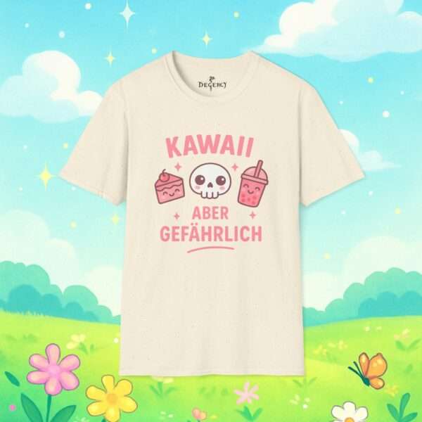 Kawaii Shirt | Kawaii aber gefährlich | Süß, niedlich & rebellisch | Shirt für Damen & Herren | Unisex Shirt | Kawaii Shirt