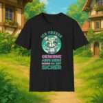 Kawaii Horror Shirt | I eat brains but dont worry you are safe | Kawaii Zombie Bär