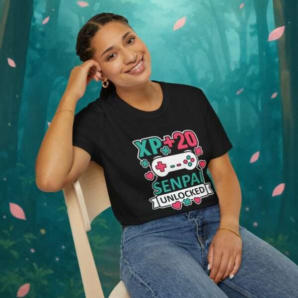 20 Geburtstag Gamer T-Shirt – XP +20 Senpai Unlocked | Lustiges Gaming Shirt