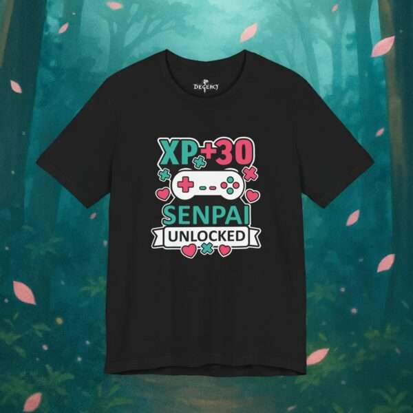 17463542814061786658_v2_2048_custom.jpeg 30 Geburtstag Gamer Shirt | Senpai unlocked | Unisex