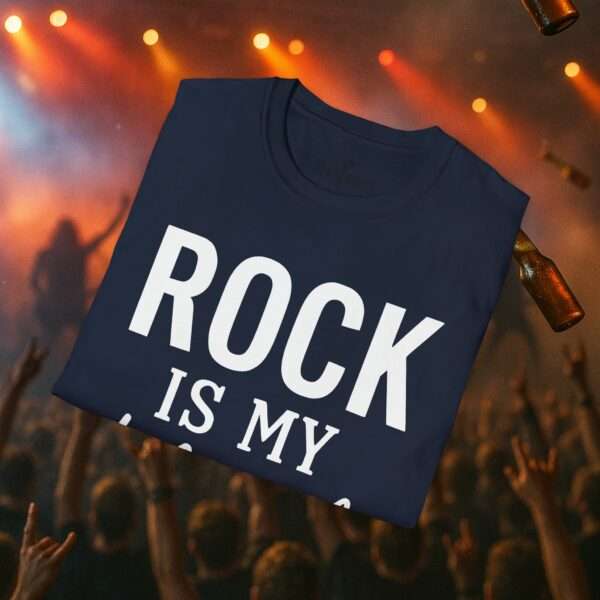 Rock T-Shirt | Rock is my Lifestyle Shirt für echte Rockfans