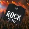 17633715877658892265_2048_custom.jpeg Rock T-Shirt | Rock is my Lifestyle Shirt für echte Rockfans