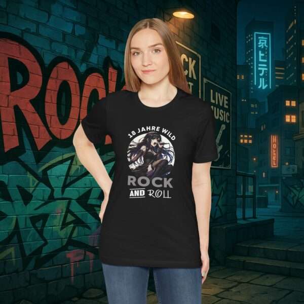 18 Jahre Wild | Rock and roll | Geburtstags Shirt Rock