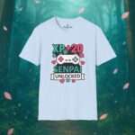 20 Geburtstag Gamer T-Shirt – XP +20 Senpai Unlocked | Lustiges Gaming Shirt