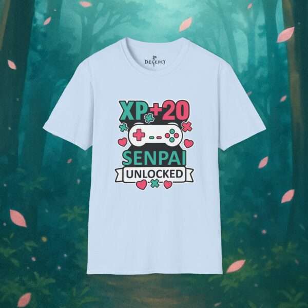 20 Geburtstag Gamer T-Shirt – XP +20 Senpai Unlocked | Lustiges Gaming Shirt