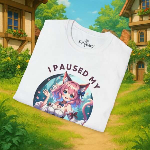 Anime T-Shirt mit Catgirl Motiv – Lustiges Geschenk für Otaku