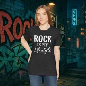 Rock ist mein Lifestyle | Rock tshirt