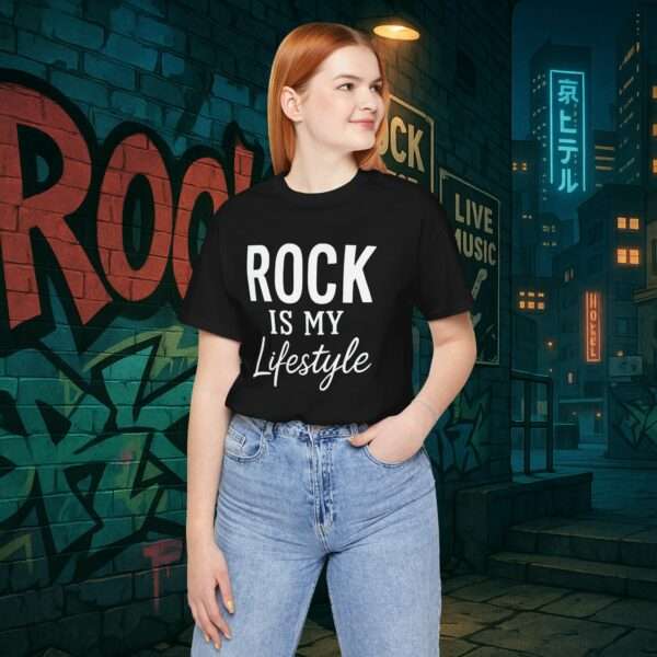 Rock ist mein Lifestyle | Rock tshirt