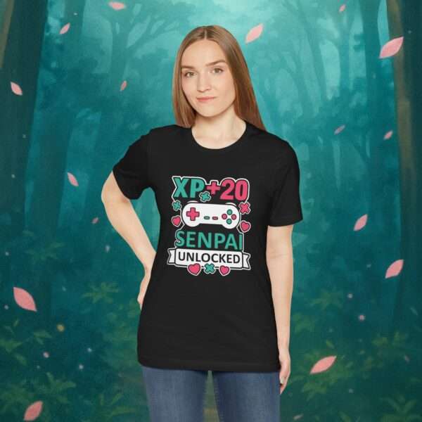 20. Geburtstag Gamer T-Shirt – XP +20 Senpai Unlocked | Lustiges Anime Shirt für Zocker