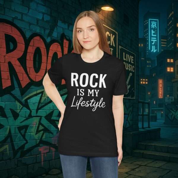 Rock ist mein Lifestyle | Rock tshirt