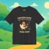 Chicken Game game don´t lock at the chicken | Game Over | Lustiges t-Shirt