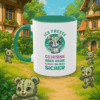 Ich esse Gehirne, aber keine Sorge, du bist sicher | Kawaii Tasse | Lustige Horror Tasse | Zombie Bär