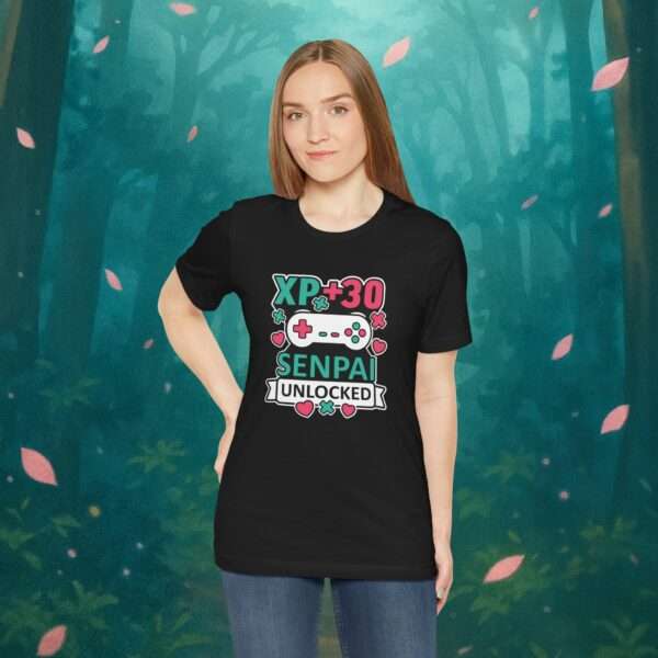 2073403805323178762_v2_2048_custom.jpeg 30 Geburtstag Gamer Shirt | Senpai unlocked | Unisex